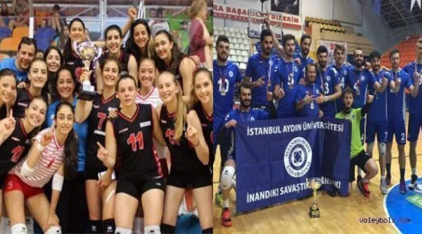 Aydın ve Bilgi Üniversitesi Türkiye Voleybol Şampiyonu