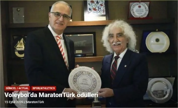 maratontürk DSpor Ödüllerinde Voleybola İki Ödül