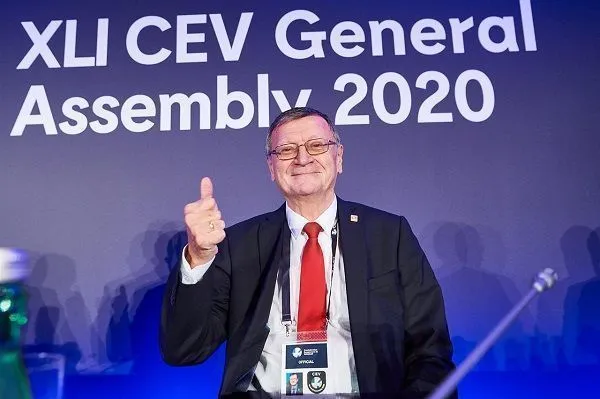 CEV'de Başkan Yine Alexandr Boricic