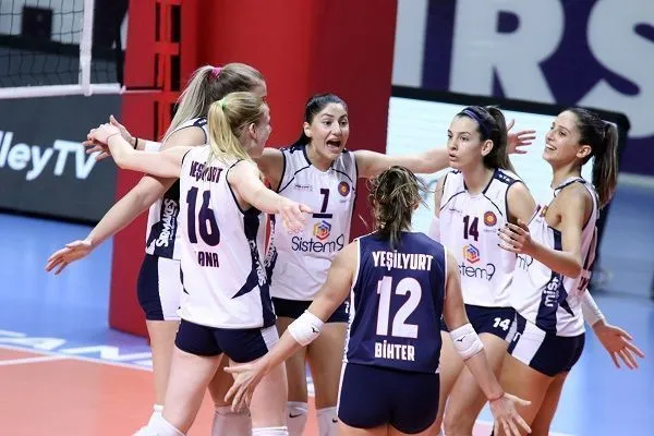 Sistem9 Yeşilyurt, Challenge Cup'ta  Yarı Finale yükseldi.
