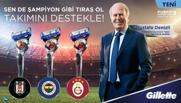 Türk Futbolunun Efsane İsmi Mustafa Denizli gibi Şampiyonluk Tıraşı’nı Ol, Takımını Destekle!