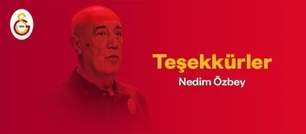 Nedim Özbey ile Galatasaray'ın yolları ayrıldı
