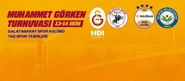 Muhammet Görken Voleybol Turnuvası 13 Ekim Perşembe Günü başlıyor