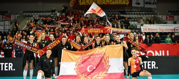 Galatasaray Daikin, Başkentte 3 puanı 3-1'le Aldı.
