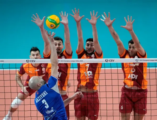 Galatasaray HDI Sigorta Halkbank'ı 3-1 Mağlup Etti