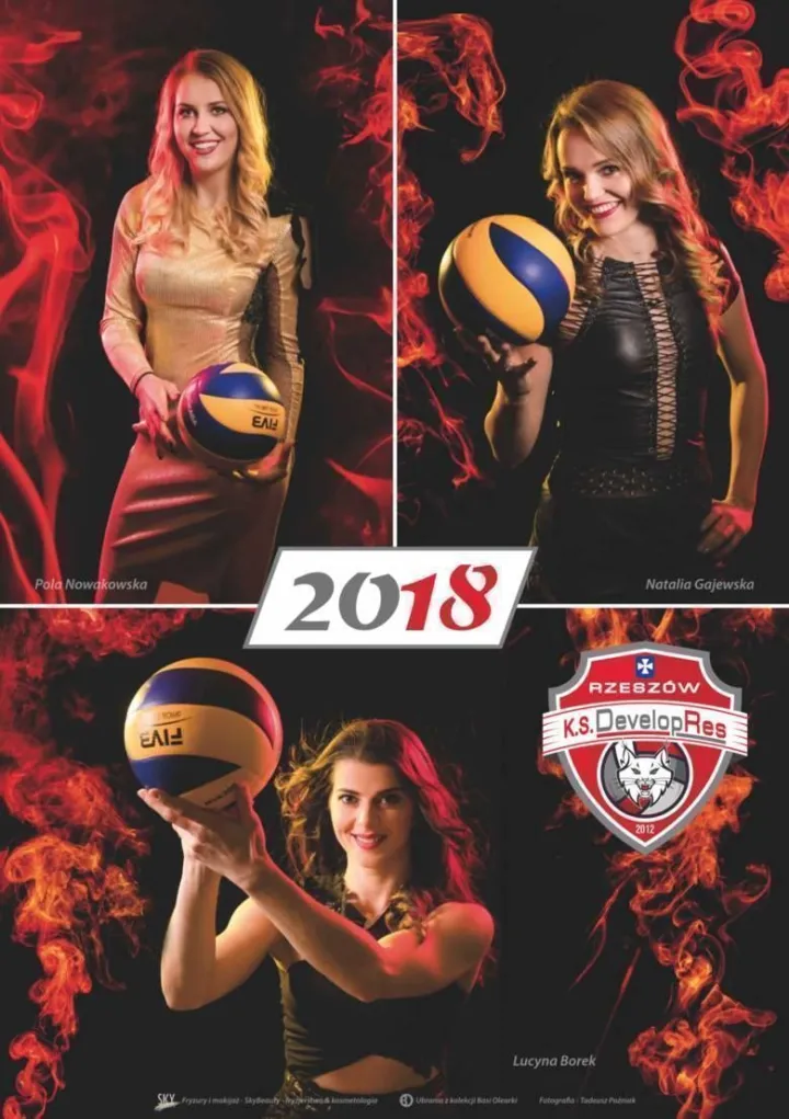 Polonya'da Yılbaşı Yaklaşırken Voleybolcularla Takvim Hazırlığı Hız Kazandı