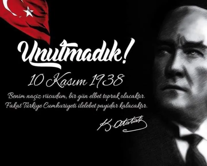 Büyük Önder Mustafa Kemal Atatürk Ölümünün 82. Yılında Anılıyor