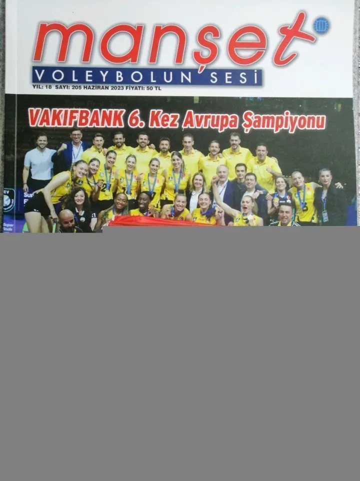 Manşet Voleybolun Sesi dergisi 205. Defa Raflardaki Yerini Aldı