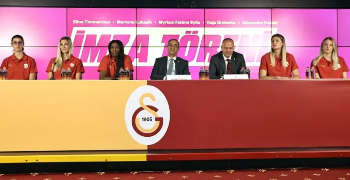 Galatasaray Daikin Kadın Voleybol Takımında Yeni Transferlere Toplu İmza