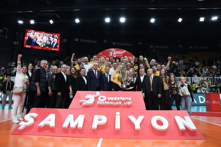 Sultanlar Ligi’nde şampiyon  15. kez VakıfBank