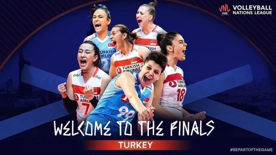 a Bayan Milli takımı VNL 2019 FIVB de