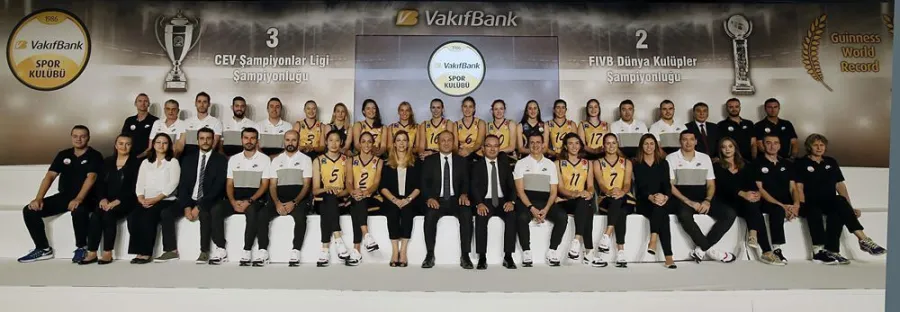VakıfBank lı Voleybolculardan Sezona Merhaba
