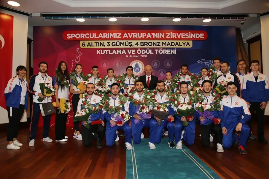 İBB SPORCULARI 2018’İN İLK 6 AYINDA 130 ALTIN MADALYA KAZANDI