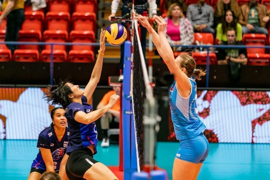 A Bayan Milli Takımı, Montrö'de Tayland'ı 3-1 Yenerek Gruptan 3. Çıktı