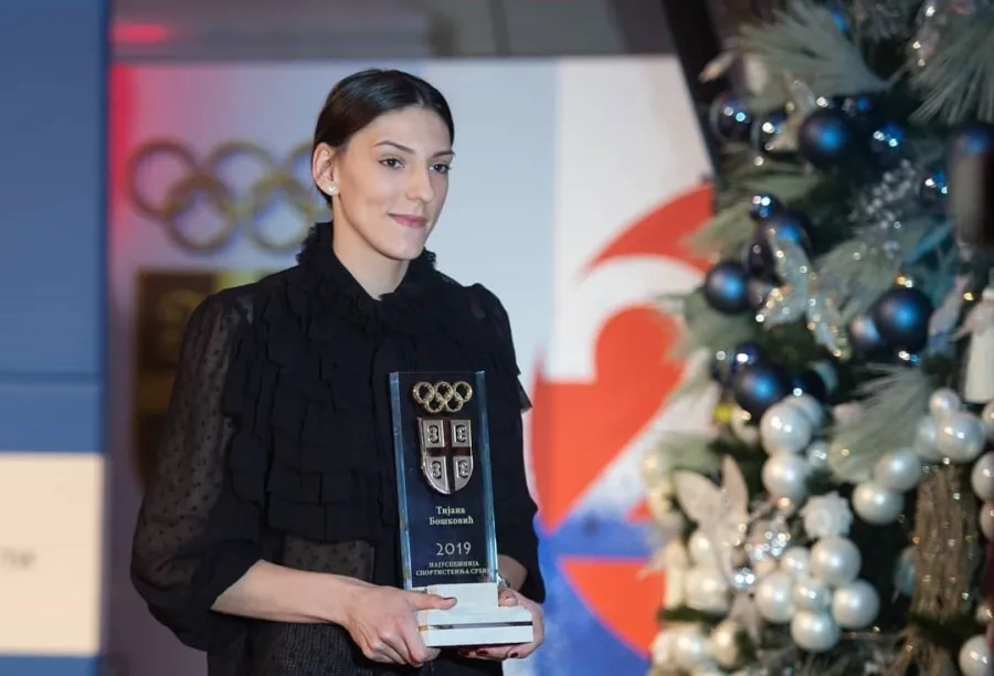 Tijana Boskovic'e büyük onur