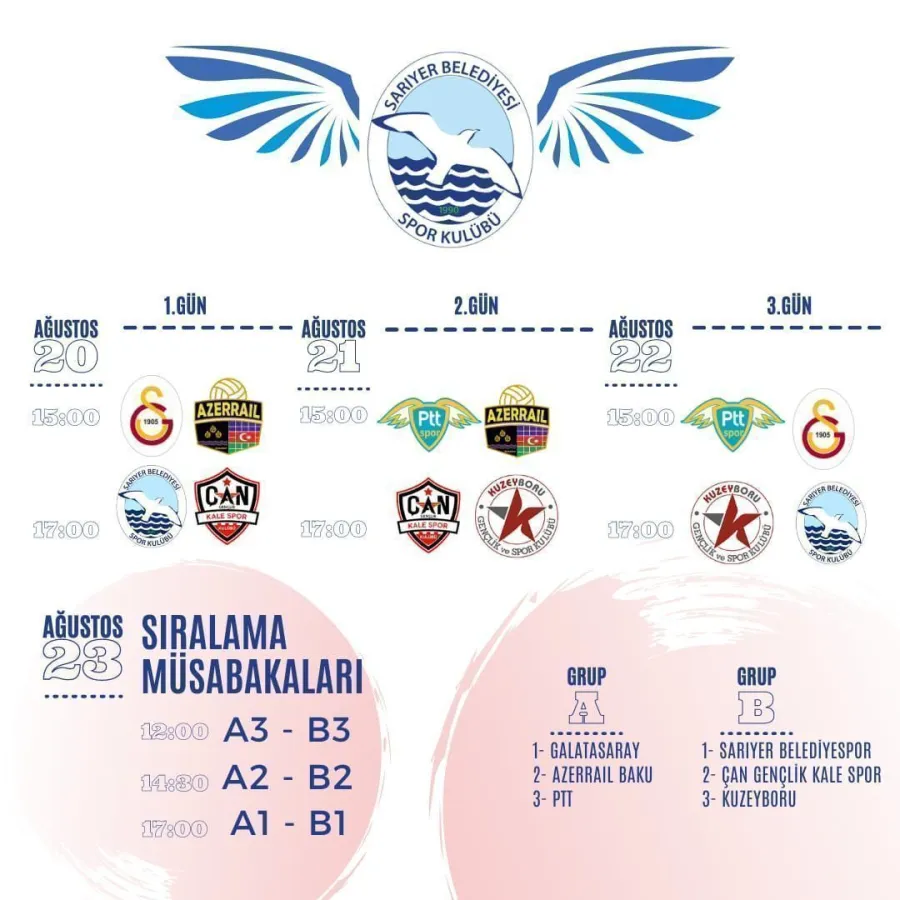 Uluslararası 6. Boğaziçi Voleybol turnuvası Başlıyor