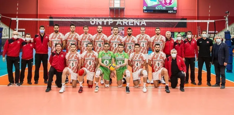 Ziraat Bankkart, Challenge Cu'ta Çekya temsilcisi VK LVI Praha’ya 3-0 Yenildi