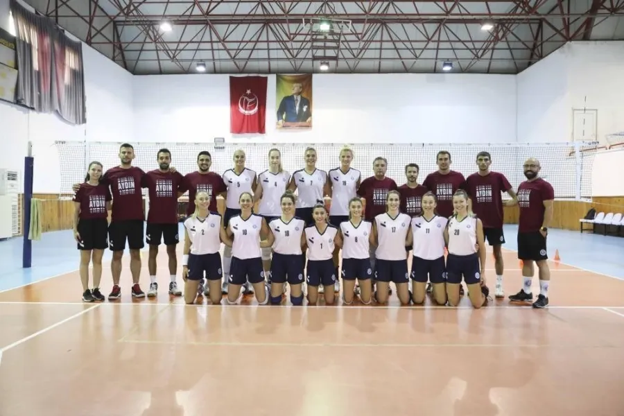 Aydın BBSK Voleybolcuları Balkan Kupası'nı Kuşadası'nda Oynayacak