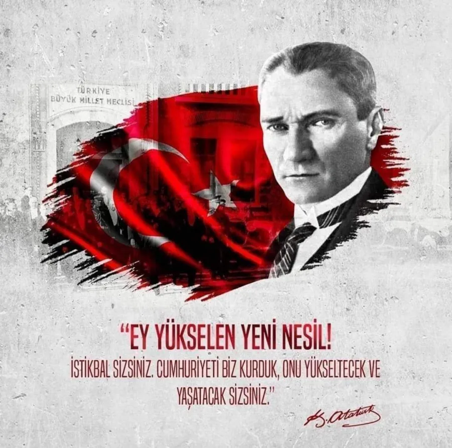 Cumhuriyet'in ilanının 98. Yılı kutlu olsun