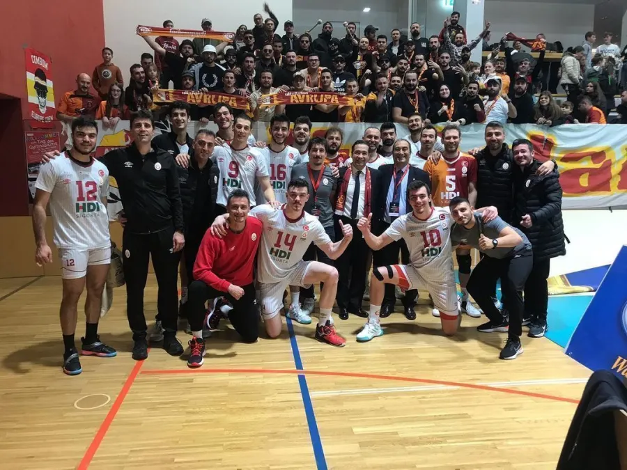 GALATASARAY HDI SİGORTA, CEV KUPASI’NDA SON 16 TURU’NA YÜKSELDİ