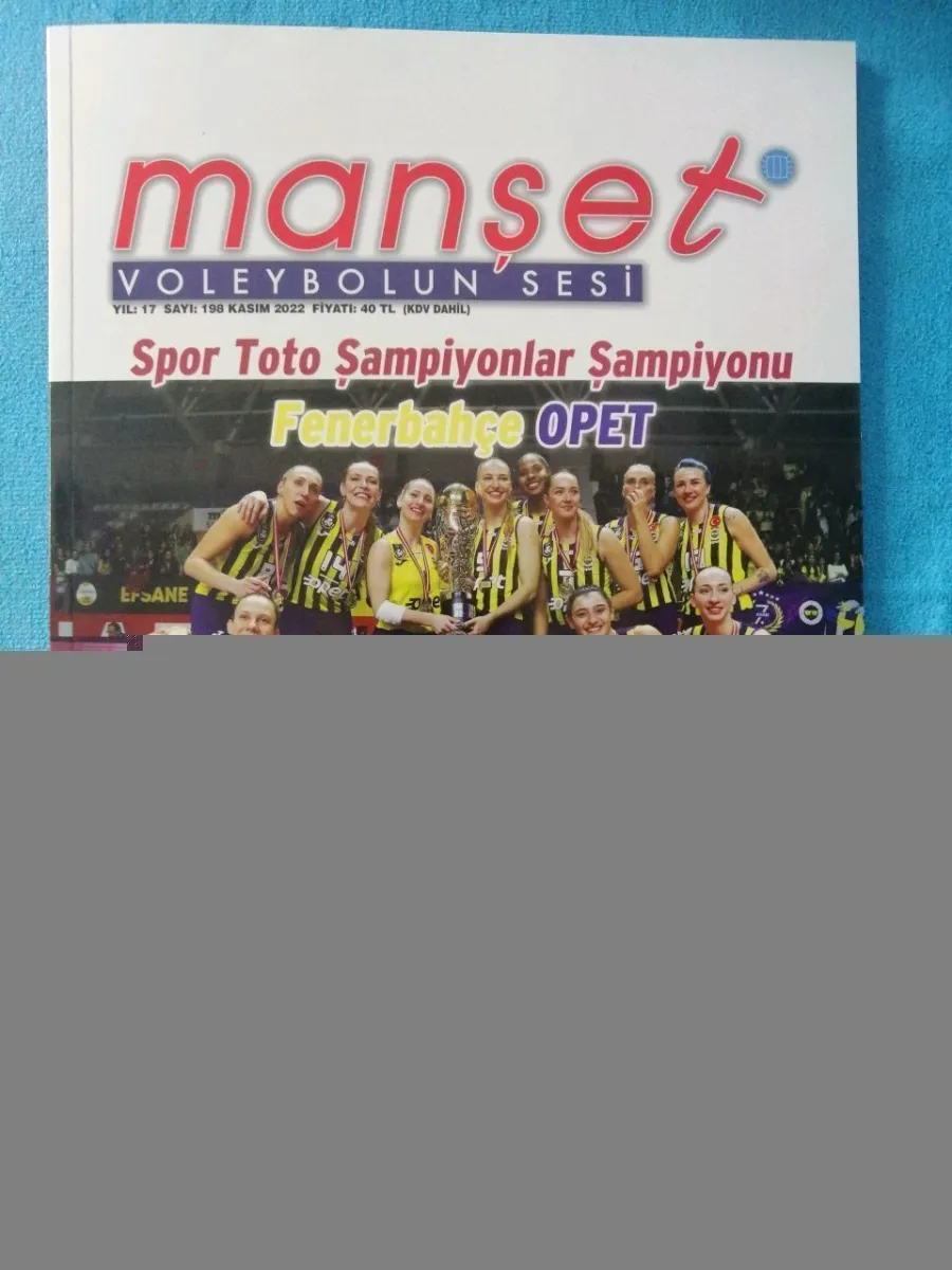Manşet Voleybolun Sesi 198 Kasım Sayısı da Çıktı