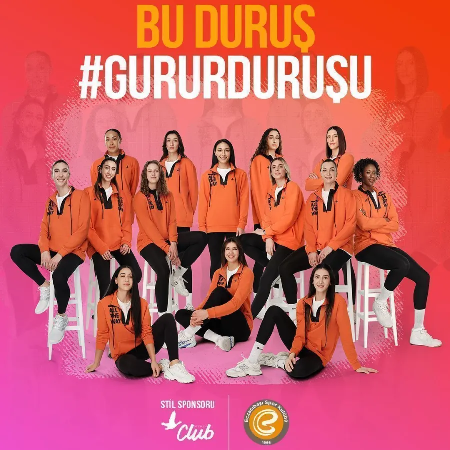 BEYMEN CLUB VE ECZACIBAŞI DYNAVIT KADIN VOLEYBOL TAKIMI’NDAN GÜÇLÜ DURUŞ