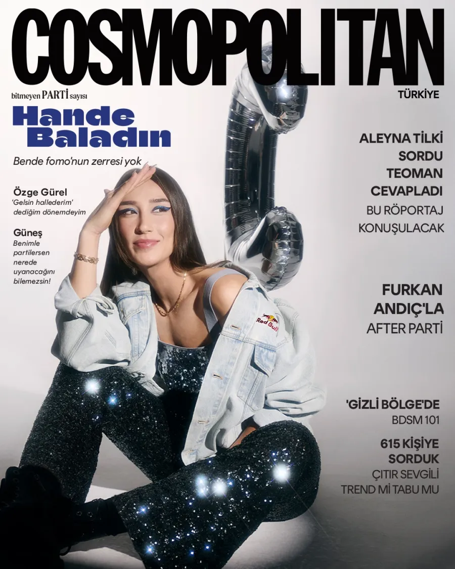 Voleybolcu Hande Baladın Cosmopolitan Dergisinin Kapak Kızı Oldu
