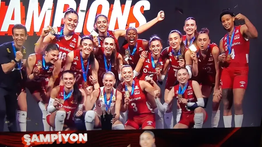 Sultanlar VNL'de İkinci Kez Şampiyon