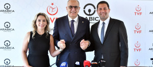 TVF ile Arabica Coffee House isim sponsorluğu imza töreni yapıldı.