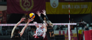 Galatasaray Daikin, THY'ye ilk seti verdi ama maçı 3-1 aldı